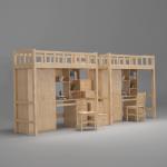 Support customization Modern design, ISO9001-certified student dormitory