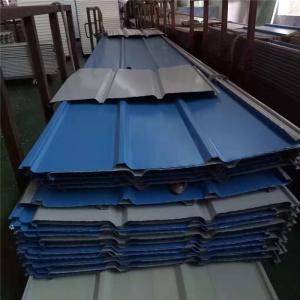 Wholesale 0.6mm blue color An steel 1050mm corrugated roof sheets used for 30 years from china suppliers