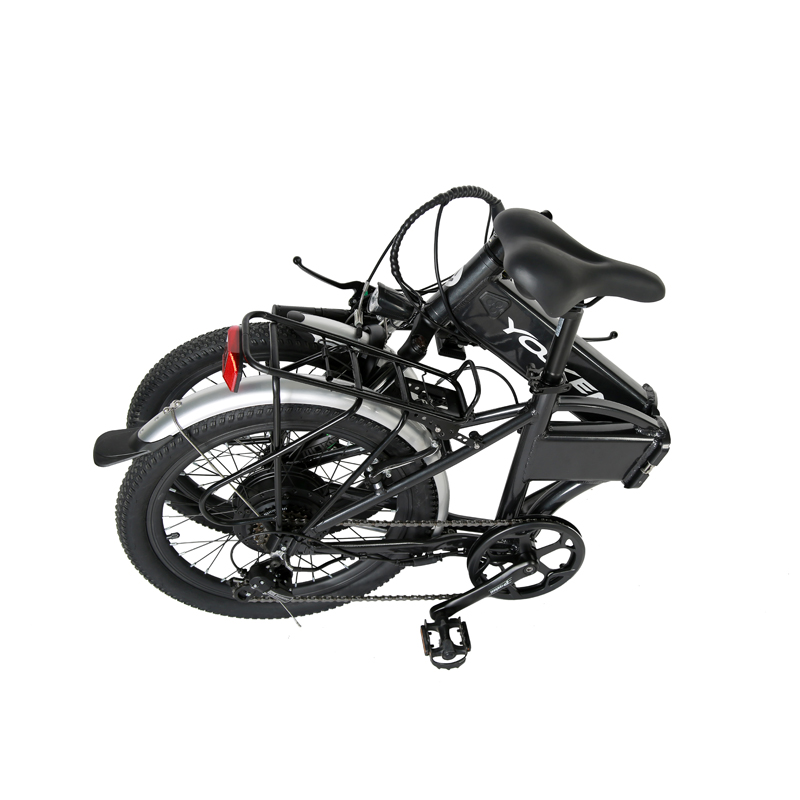 Front Suspension Electric Bike Aluminum Alloy Folding Electric Bicycle 250W 36V Ebike