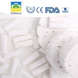 Wholesale 8mm / 10mm Sterile Cotton Roll , No Stain Dental Medical Cotton Roll ISO Certification from china suppliers