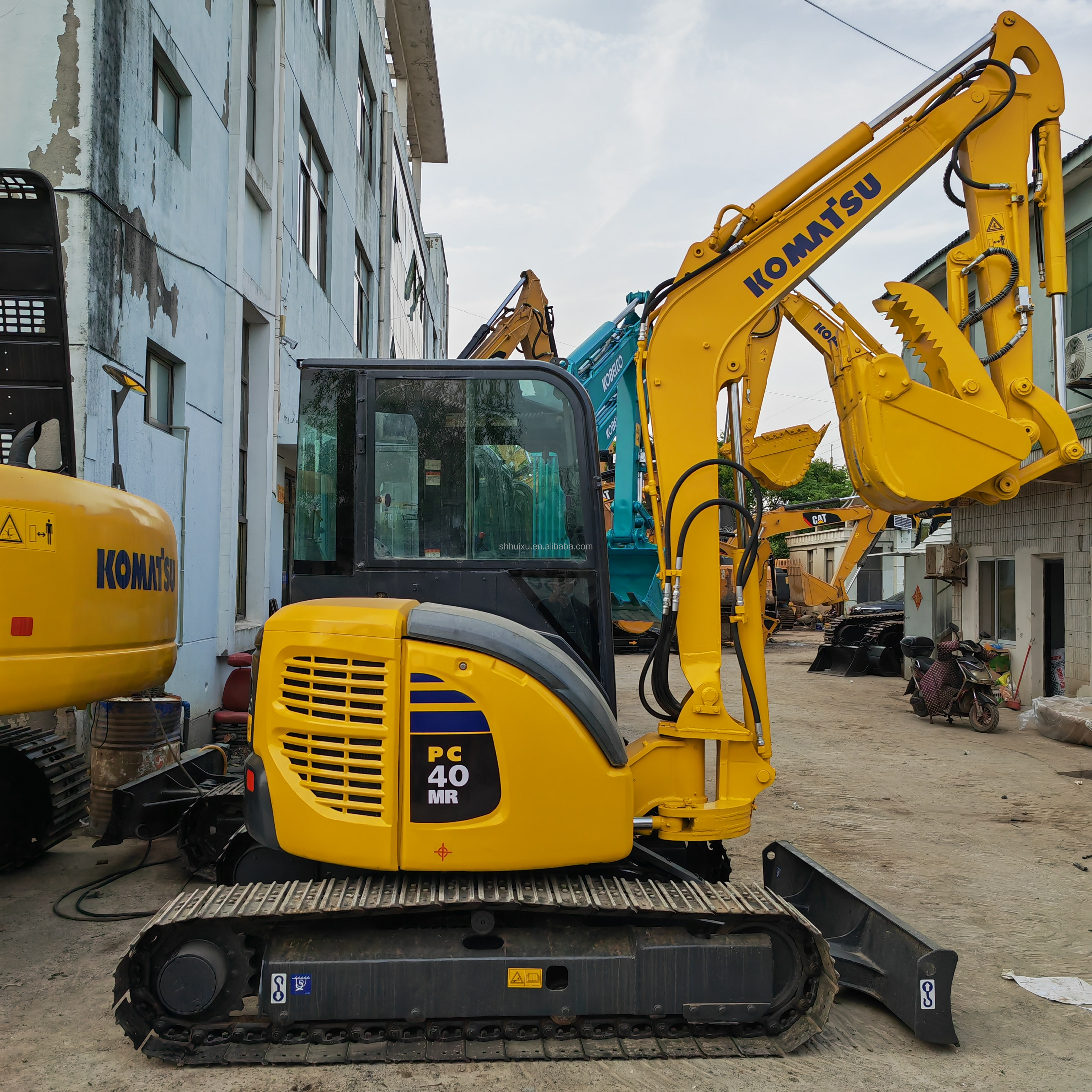 Used mini excavator Komatsu PC40MR small digger used machinery mini excavators crawler Komatsu PC40MR factory price