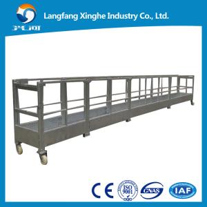 Wholesale Xinghe ZLP series LTD Hoist steel structurer window cleaning suspended working platform with CE and ISO from china suppliers