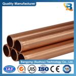 Medical Straight Copper Pipe Gas Transfer 99.9% Pure Copper Tube in Various