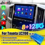 Car Navigation Box CarPlay Android Interface for Toyota Land Cruiser LC200 2013