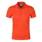 Eco Friendly SGS Blue Polo T Shirt Custom Applique Logo