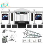 Easy Setup Banquet DJ Lighting Aluminum Roof Truss System
