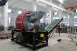 Tire Shredder Exchangeable Bales Tire Crusher Tyre Strip Cutter Tyre Shredding