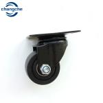 Black Swivel Caster Wheel 3" Caster Replacement for Cabinet, Bookcase, Computer