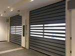 Insulated High Speed Spiral Door 0.8m/S Aluminum Alloy Warehouse Rapid Steel