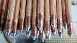Wholesale Impact Strength 15J Copper Grounding Rods with Exceptional and Copper Clad Steel from china suppliers