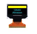 White / Blue 128x64 Oled Display Module Free Viwwing Angle 21.744×10.864mm