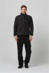 320gsm 100% Polyester Microfleece Winter Softshell with Velcro Fastener