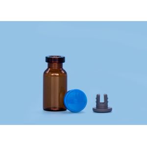 Buy cheap Shockproof Rubber Stopper Steroid 3 ml Glass Medical Vials from wholesalers