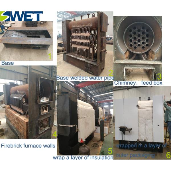 Steel Garment Industrial Steam Boiler For Dry Cleaners , Environmentally Friendly