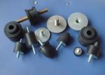 Black Color Rubber Shock Mounts / Cylindrical Vibration Isolators