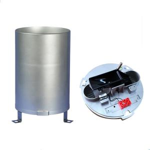 Wholesale ABS PC Material Irrigation Pluviometer Rain Sensor Tipping Bucket Rain Gauge 1.6kg from china suppliers