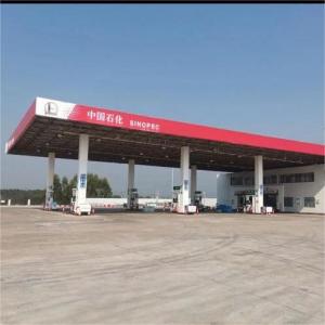 Wholesale Gas Station Prefabricated Light Steel Frame For Construction Building Structure from china suppliers