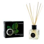 Home Decoration Natural Reed Diffuser Aroma Essence Oil Glass Bottle With Rattan