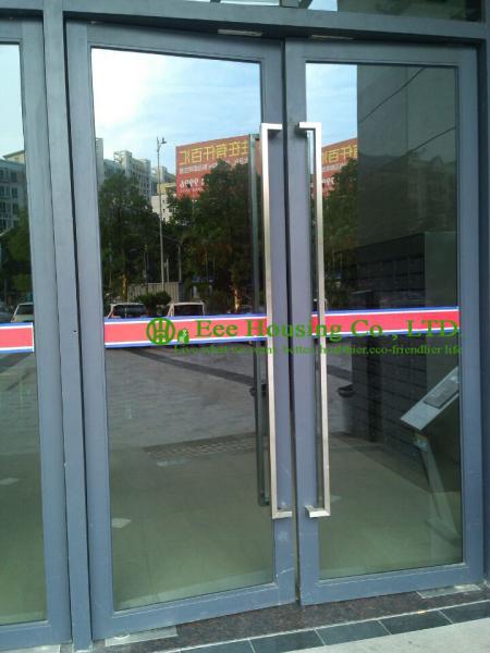 Commercial Aluminum Window & Door with door closer, automatic closed aluminum