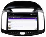 Ouchuangbo 9 inch big screen Android 4.4 car gps navigation system for Hyundai