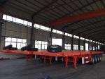Sturdy and Durable Flat Bed Semi Trailer with 3mm Diamond Plate Platform Plate