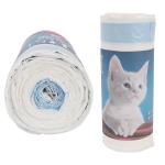 Biodegradable Drawstring Cat Litter Box Liner , 0.013-0.015mm Cat Litter Waste
