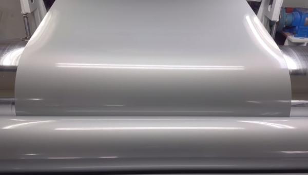 0.75mm X 36′′ Alloy 3105 Kynar PVDF Matte Grey Color Lacquered Aluminum Sheet ′