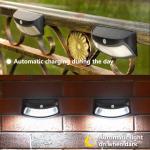 50000 Hours Working Time Solar Powered Outdoor Wall Lighting For Garden Garage