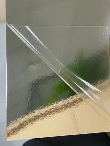 Wholesale Mirror Aluminized No Film Lamination Silver Aluminum Visual For Cosmetic and Jewelry Packaging from china suppliers