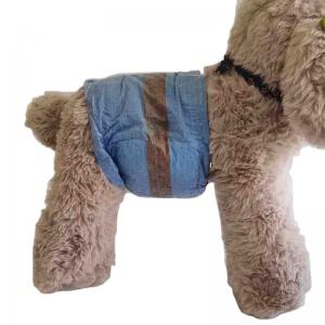 China Customer Requirements Disposable Male Dog Diapers with Humidity Indicator on sale