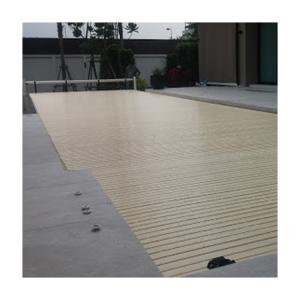 Wholesale Transparant Blue AUPOOL OEM Automatic Pool Cover with CE Certifications and 12V Motors from china suppliers