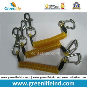 Wholesale Strong Security Wire Coiled Lanyard Rope for Tools Safe from china suppliers