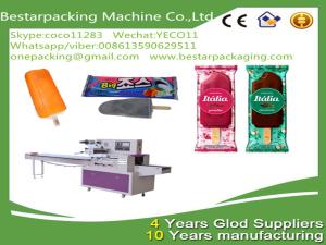 Wholesale {hard popsicle wrapping machine, ice cream with stick flow pack,food popsicle flow pack} from china suppliers