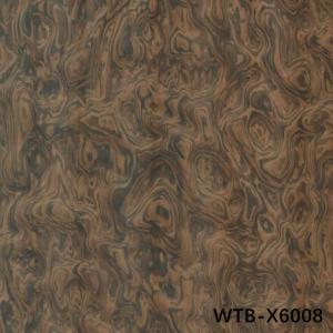 Wholesale Modified Wood Veneer Of European Walnut Burl 0.35-0.52mm WTB-X6008 Fleeced Back For Shipping And Yacht from china suppliers