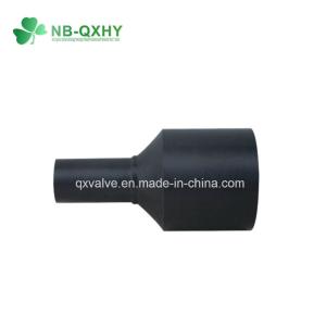 Wholesale HDPE Pipe Fittings Butt Fusion Reducer with Pn10 Pressure Rating Black Oxide Finish from china suppliers