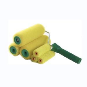 Wholesale Chemical Fiber Foam Paint Roller Brush Set with Green Plastic Handle DIY Grade 2024 from china suppliers