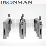 Long-Lasting Air Port Entrance Long Flap Speed Gate Turnstile With Fence For
