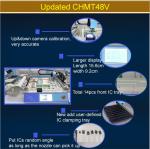 2 Heads 58 Feeders CHMT48VB Benchtop SMD Pick and Place Machine / All in one