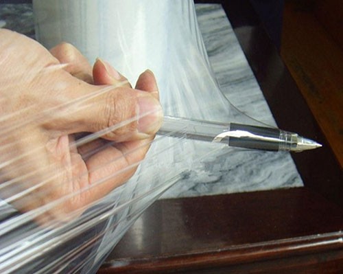 Heavy Duty Stretch Moving WRAP Tapes/Film Pack Of 2 Brand Stretch Tape, Extended Core Handle Shrink Wrap, Clear, 5 Inch