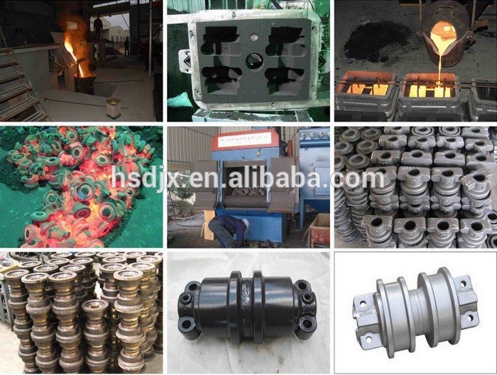 China supplier custom excavator track roller for sale