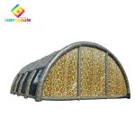 Camouflage Pvc Inflatable Event Tent Outdoor Use Large Size Tunnel Structure