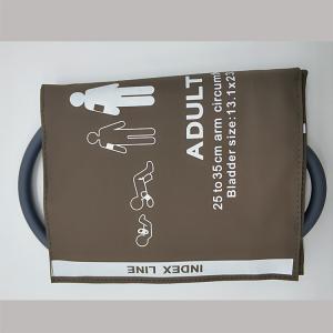 Wholesale Adult Thigh Single NIBP Cuffs With Bladder 46 - 66cm Length Coffee Color from china suppliers