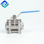 PN63 1000PSI PN63 3PC Ball Valve 2 Inch Lost Wax Casting