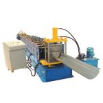 Automatic Downspout Pipe Roll Forming Machine , Gutter Downspout Machine Weight