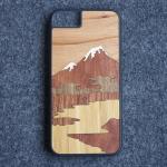 Craved Light Weight TPU Apple iPhone Wood Case Custom Design Supported