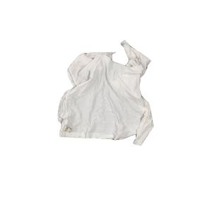 Wholesale Free Sample Trapo Industrial De Camiseta Color Blanco 25 Kg Mix White Calico Cotton Rags Waste T Shirt Wiping Rags from china suppliers