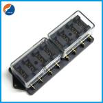 30A DC12V 24V 32V 8 Way Fuse Block PA Base PC Cover ATO Fuse Box