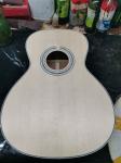 Custom Solid Spruce Top Abalone Ebony Fingerboard OOO Style Acoustic Guitar in