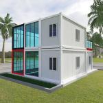 Detachable Small Trailer Homes Prefab Toilet Container House with and Customized