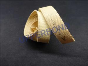 China Yellow Kevlar Fiber Material Garniture Tape In Transmission Belt High Efficiency on sale